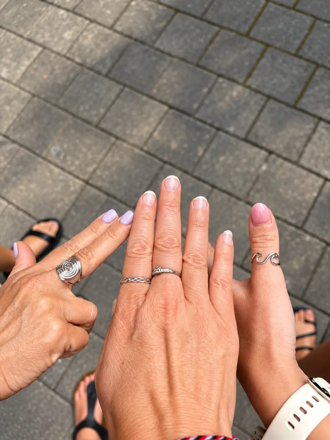 Handmade silver ring from Silver Class Ubud